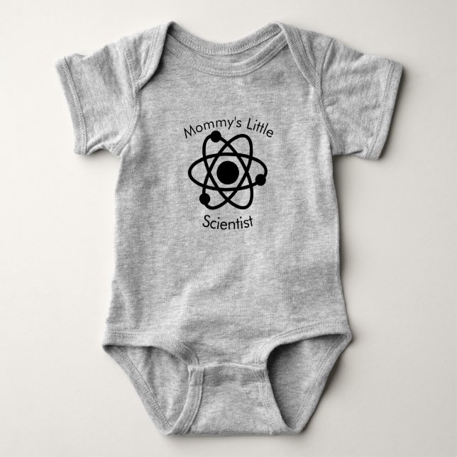 Der Wissenschaftler-Baby-Spielanzug der Mama Baby Strampler (Vorderseite)