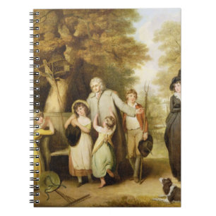 Der wohltätige Erb- oder der Pächter wieder Notizblock