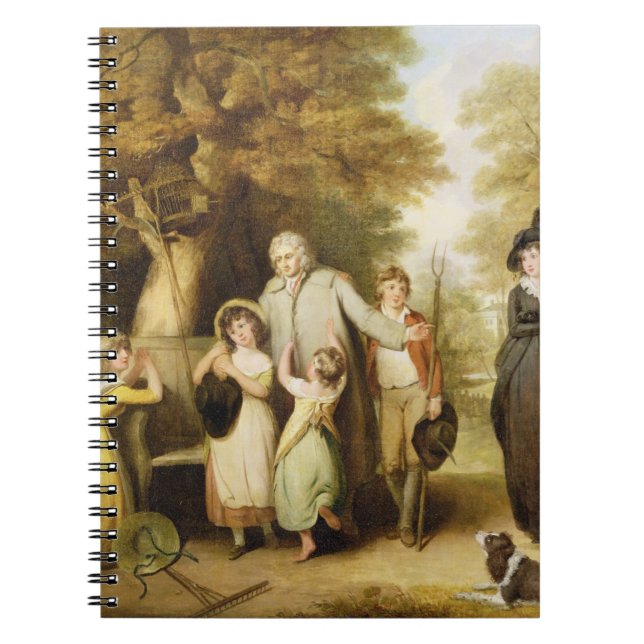 Der wohltätige Erb- oder der Pächter wieder Notizblock (Vorderseite)