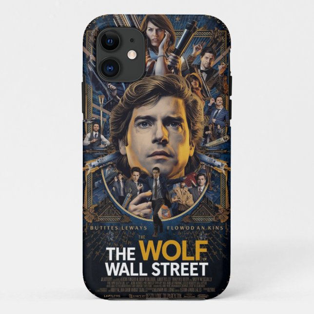 Der Wolf der Wall Street Inspirierte das Mobile Ca Case-Mate iPhone Hülle (Rückseite)