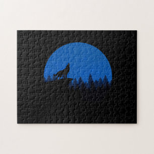 Der Wolf heult zum Mond