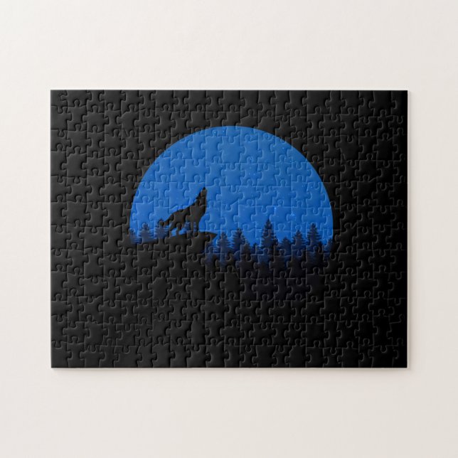 Der Wolf heult zum Mond (Horizontal)