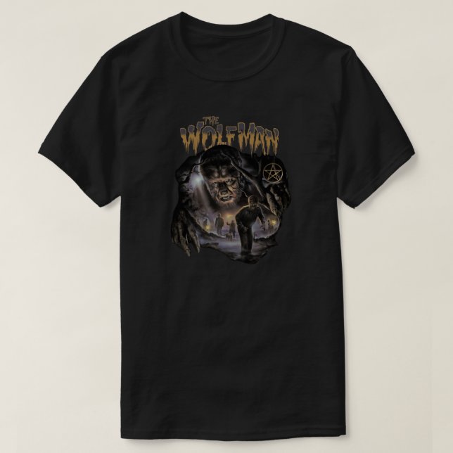 Der Wolf-Mann-T - Shirt (Design vorne)