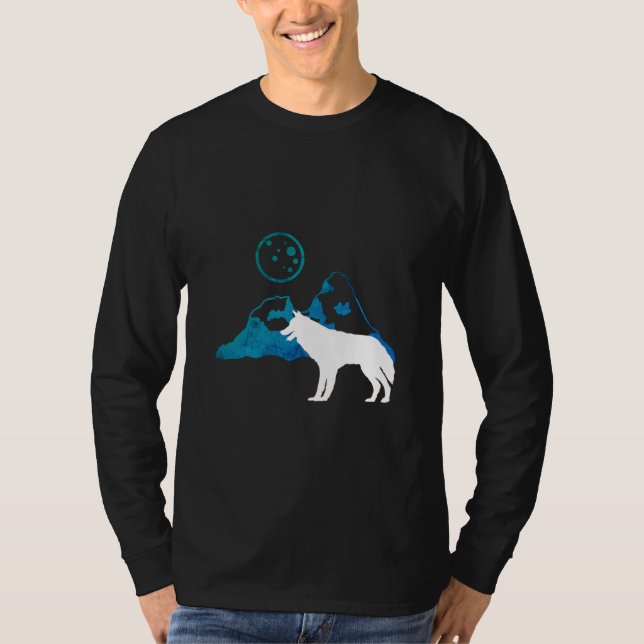 Der Wolf T-Shirt (Vorderseite)