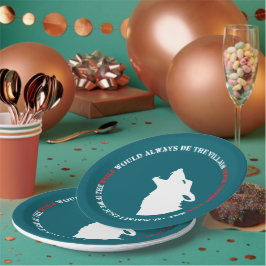 Der Wolf wäre immer der Bösewicht Pappteller