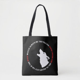 Der Wolf wäre immer der Bösewicht Tasche