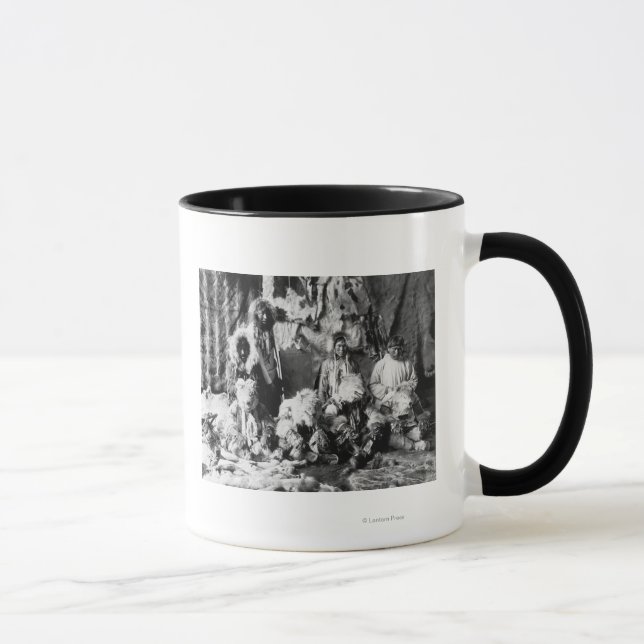 Der "Wolfstanz" der Kaviagamutes Tasse (Rechts)