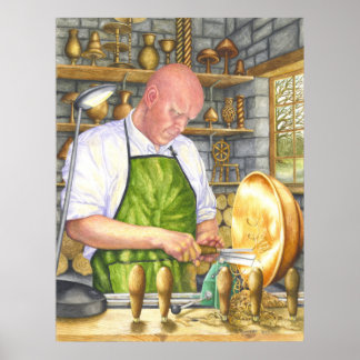 Der Wood Turner Poster