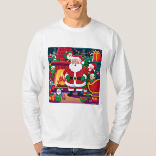 Der Workshop-Spaß des Weihnachtsmanns: Einen leben T-Shirt