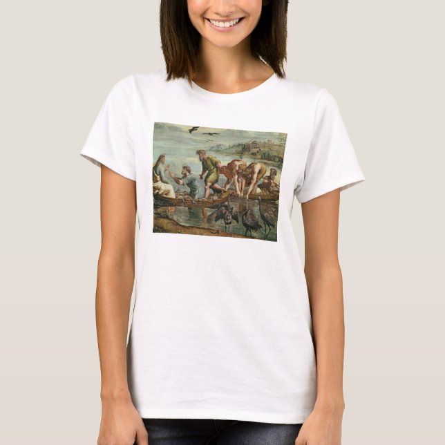 Der wunderbare Entwurf der Fische (Cartoon für die T-Shirt (Vorderseite)
