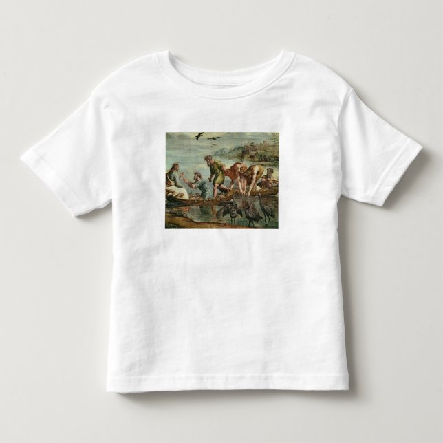 Der wunderbare Entwurf der Fische (Cartoon für Kleinkind T-shirt (Vorderseite)