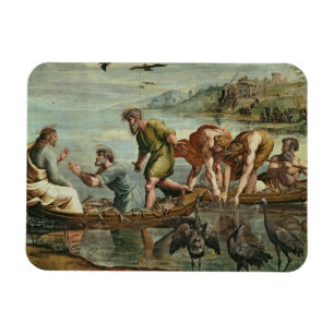 Der wunderbare Entwurf der Fische (Cartoon für Magnet