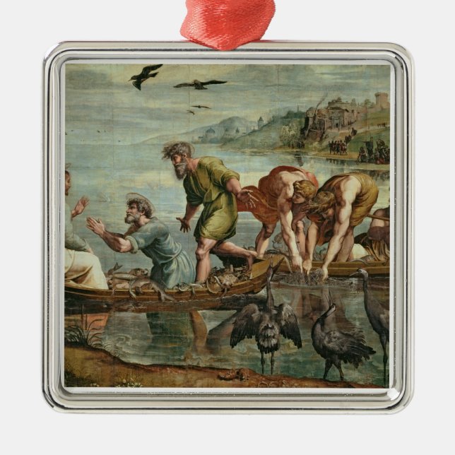 Der wunderbare Entwurf der Fische (Cartoon für Silbernes Ornament (Vorne)