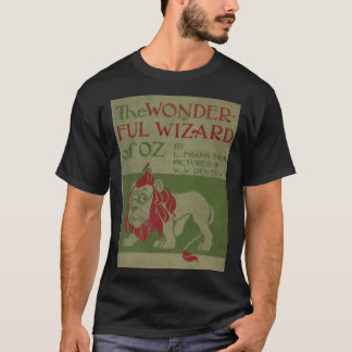 Der wunderbare Zauberer der Oz Buchdecke T-Shirt