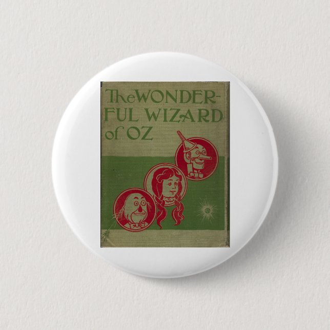 Der wunderbare Zauberer von Oz Button (Vorderseite)