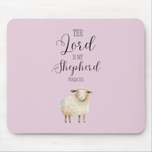 Der wunderliche Herr ist mein Hirte Psalm 23:1 Mousepad
