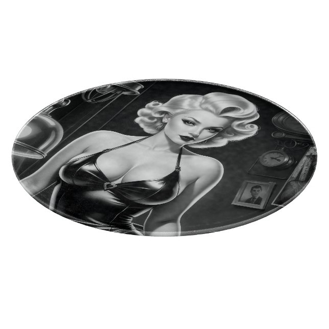 Der wunderschöne Blick auf die Wissenschaft von Xz Schneidebrett (Ecke)