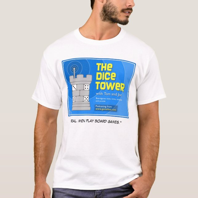 Der Würfel-Turm T-Shirt (Vorderseite)