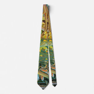 Der Wurm der Necktie Krawatte