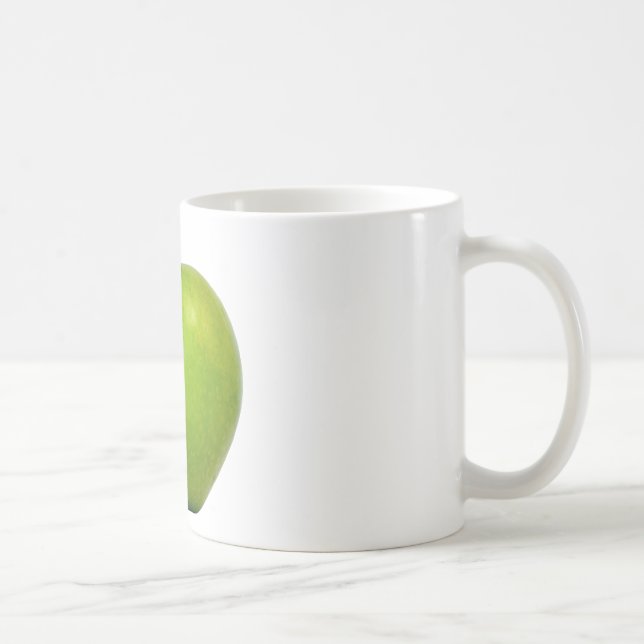 Der Wurm im Apfel Kaffeetasse (Rechts)