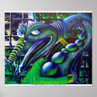 Der Wurm und die Frau Poster