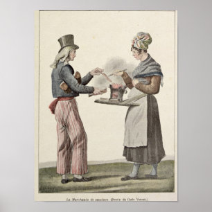 Der Wurst-Verkäufer Poster