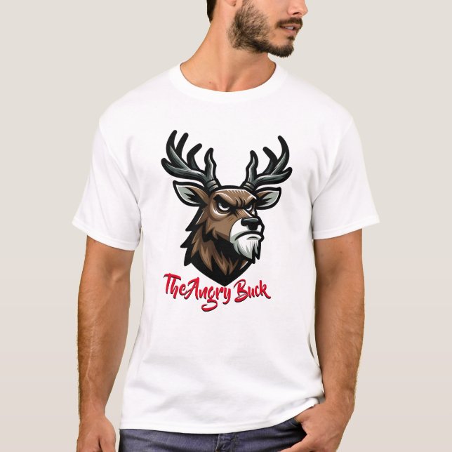 Der wütende Buck T-Shirt (Vorderseite)