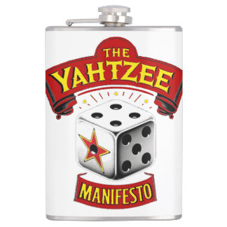 Der Yahtzee Manifesto Flask Flachmann