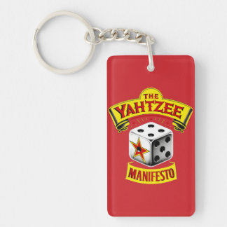 Der Yahtzee-Manifesto-Schlüsselanhänger Schlüsselanhänger