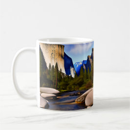 Der Yosemite Nationalpark ist ein bekannter Nation Kaffeetasse