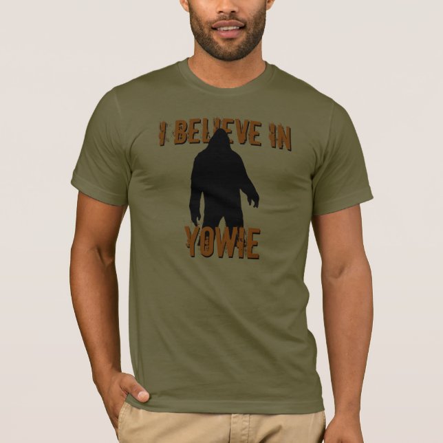 Der Yowie der Männer T - Shirt (Vorderseite)