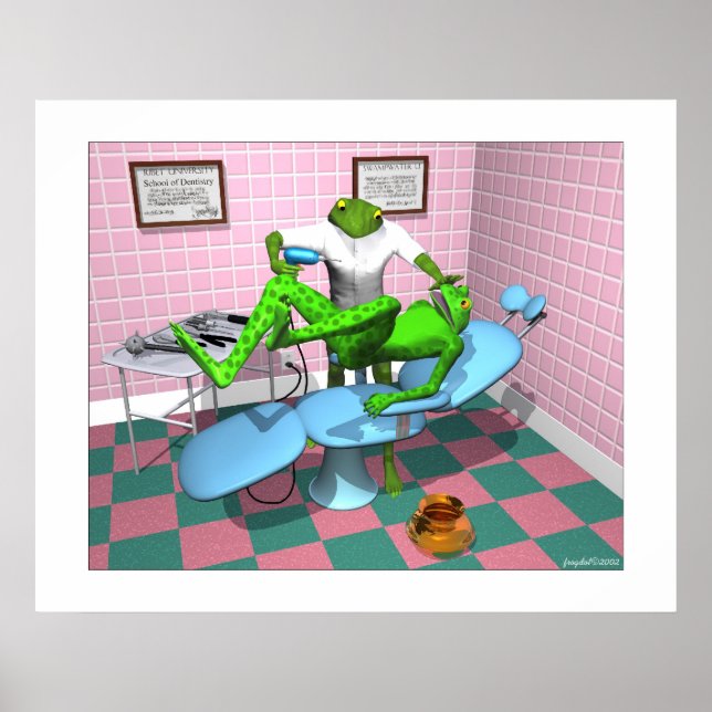 Der Zahnarzt Poster (Vorne)