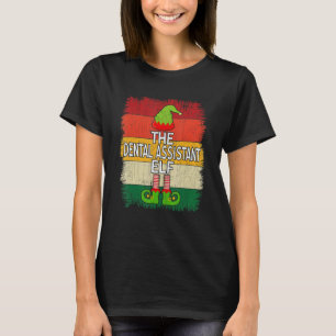 Der Zahnarzthelfer-Elfen-Matching-Group-Weihnachts T-Shirt