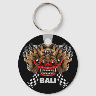 Der Zauber Balis mit dir: Black Barong Key Chain Schlüsselanhänger