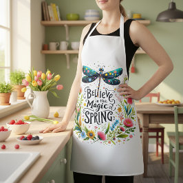 Der Zauber der Blumen des Frühlings Schürze