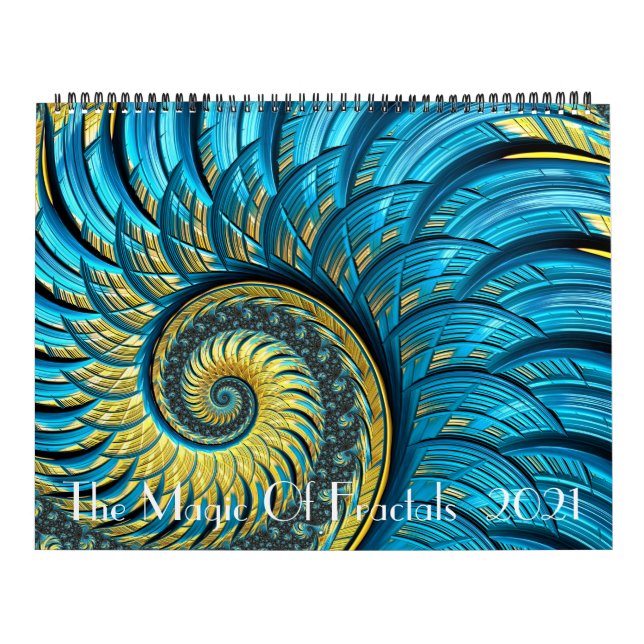 Der Zauber der Fraktale 2021 Kalender (Titelbild)