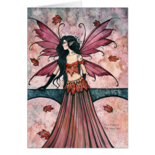 Der Zauber der Herbstmärchenkarte von Molly Harris