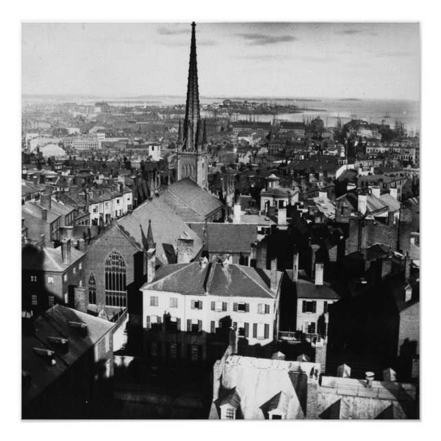 Der Zauber einer Kirche in Boston Poster (Vorderseite)