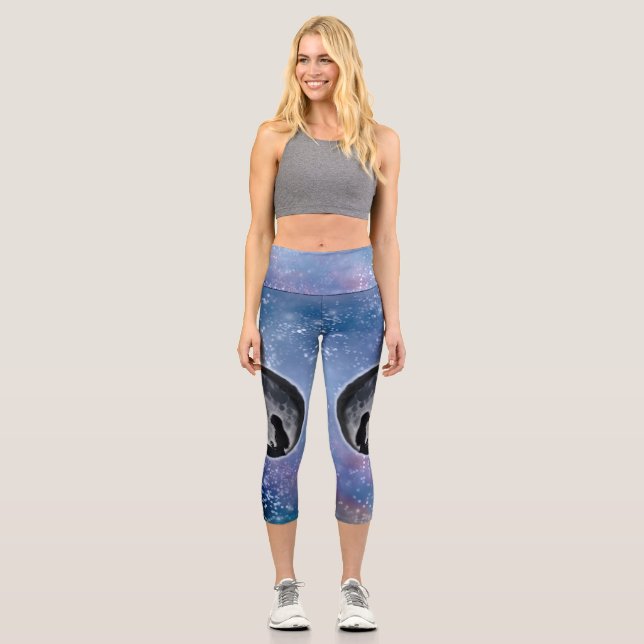 Der Zauber von Luna Capri Leggings (Vorderseite)