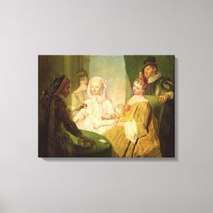 Der Zauberer, 1720-25 Leinwanddruck