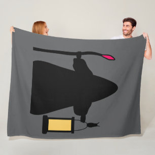 Der Zauberer Fleece-Decke Fleecedecke