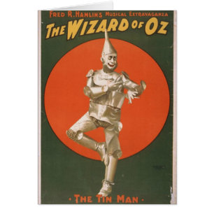 Der Zauberer von Oz, "der Zinn-Mann-" Retro