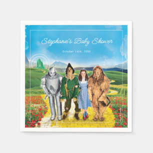 Der Zauberer von Oz™ zum Geburtstag von Napkins Serviette