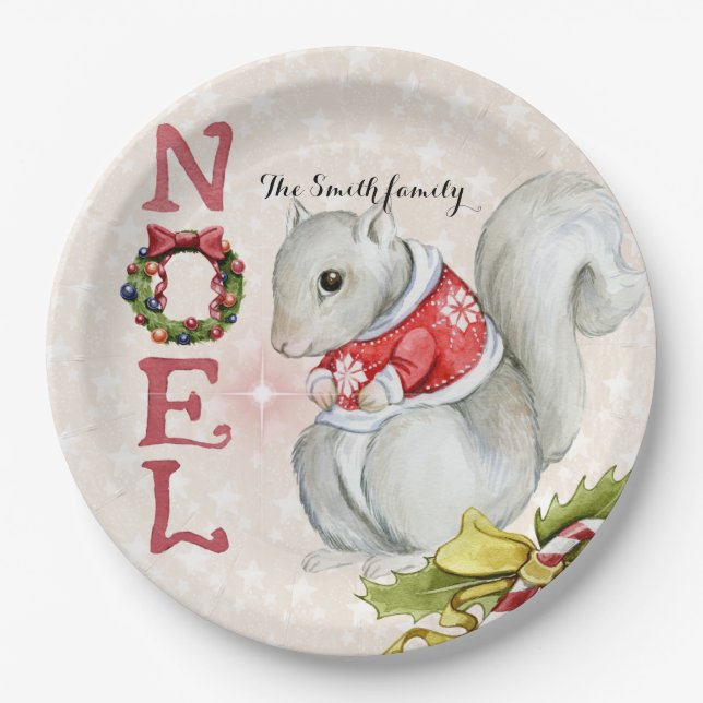 Der Zauberplatz des Neujahrs Pappteller (Vorderseite)