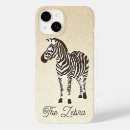 Der Zebra-Farbblock Case-Mate iPhone 14 Hülle