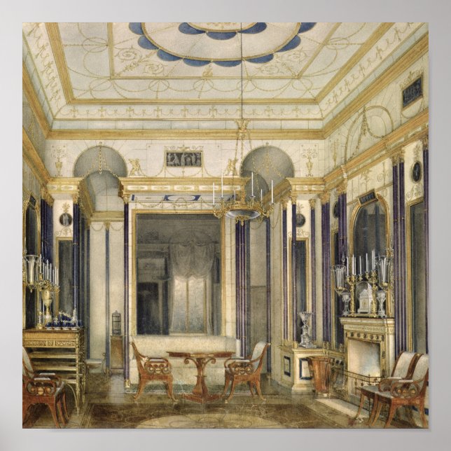 Der Zeichnend Saal der Kaiserin Maria Poster (Vorne)