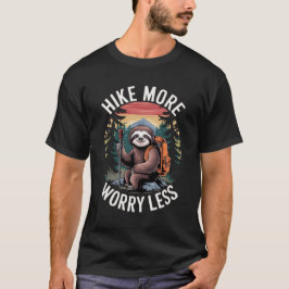 Der Zen-Hiker-Faultier T-Shirt