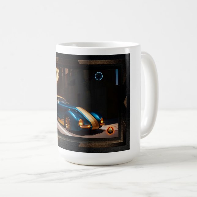 Der Zephyr Centorus I950 Sportcoupe Kaffeetasse (VorderseiteRechts)