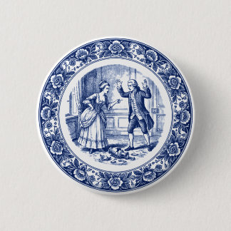 Der zerbrochene Vasen-Button Button