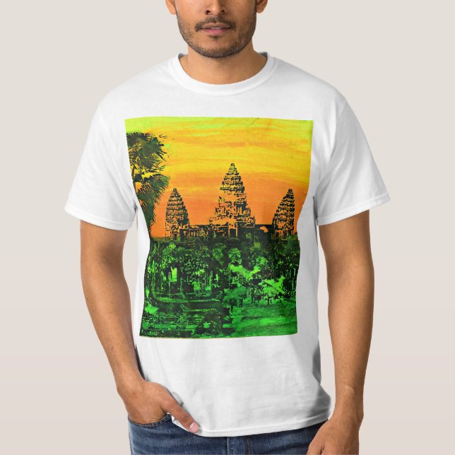 Der zerstörte Tempel T-Shirt (Vorderseite)